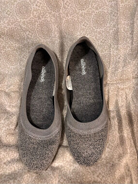 Allbirds Women's Wool Breezer Gray Flats US 8.5